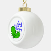 Eetbaar insect > Tasty teveel ♦ Saep Lai ♦ Keramische Bal Ornament (Rechts)