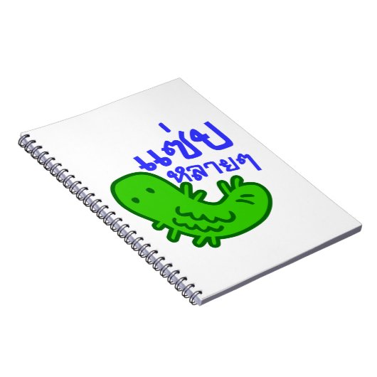 Eetbaar insect > Tasty teveel ♦ Saep Lai ♦ Notitieboek (Rechterzijde)