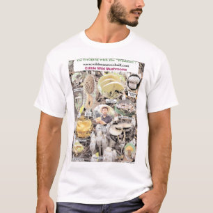 Eetbare wilde paddenstoelen t-shirt