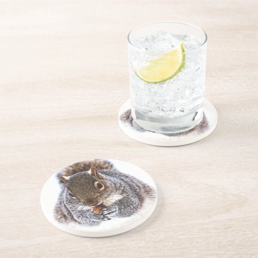 Eetdun Zandsteen Onderzetter (Zijkant)