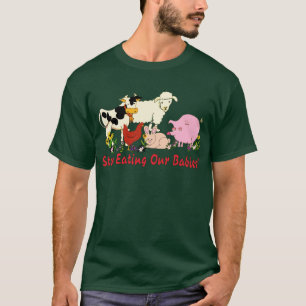 Eetende baby's t-shirt