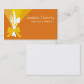 eetgerei chef visitekaartje (Voorkant / Achterkant)