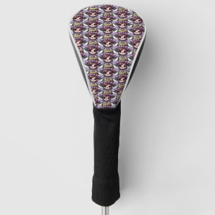 Eetherische Angelic Chibi - engel, halo, bloemen Golfheadcover