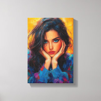 Eetherische bloemen schoonheid - Zachte Dromerige Canvas Afdruk