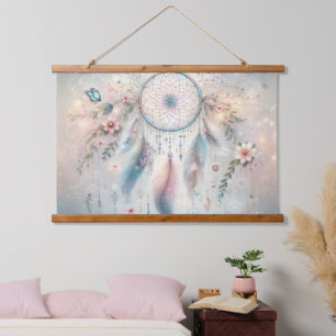 Eetherische Boho Dreamcatcher Hangend Wandkleed