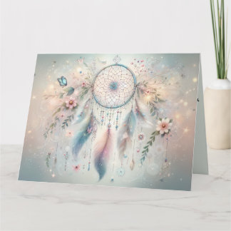 Eetherische Boho Dreamcatcher Kaart