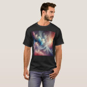 Eetherische Dreamscape - Abstracte kunst T-shirt (Voorkant volledig)