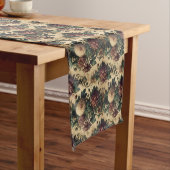 Eetherische dreiging - Gotisch botanisch ontwerp Korte Tafelloper (Voorbeeld)