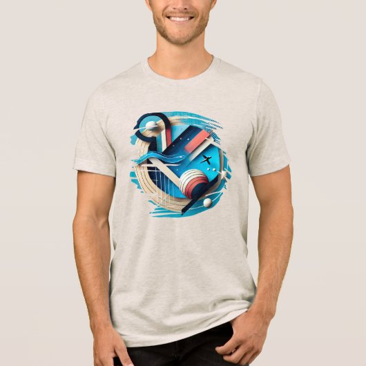 Eetherische Echo – digitaal T-shirt (Voorkant)