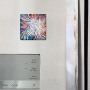 Eetherische essentie - mozaïekkunst magneet