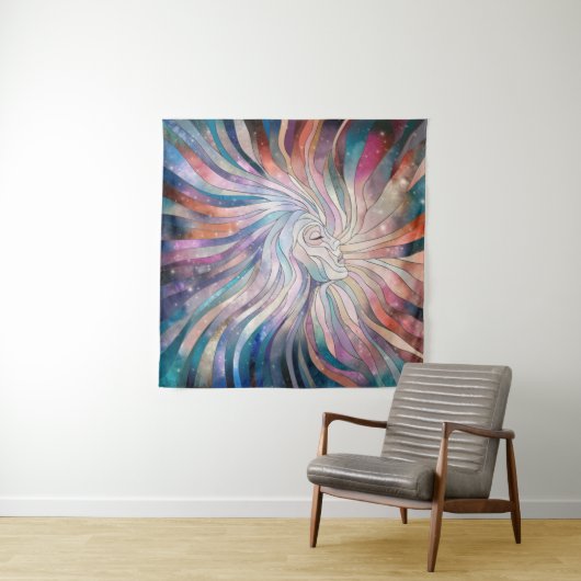 Eetherische essentie - mozaïekkunst wandkleed (In situ)