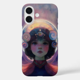 Eetherische fantasie Hemelse Kind Droomwachter iPhone 16 Hoesje