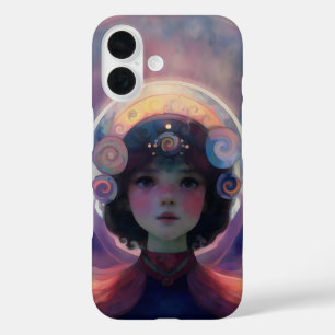 Eetherische fantasie Hemelse Kind Droomwachter iPhone 16 Hoesje