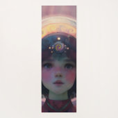 Eetherische fantasie Hemelse Kind Droomwachter Yogamat (Achterkant)