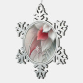 Eetherische Kerst Bloemen Sneeuwvlok Ornament (Rechts)