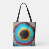 Eetherische Kosmische Oog Universum Levendige Abst Draagtas (Achterkant)