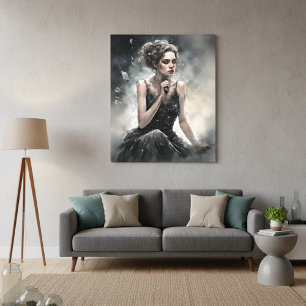 Eetherische Melody Canvas Afdruk