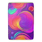 Eetherische neon: Abstracte dromen Badmat (Voorkant Verticaal)