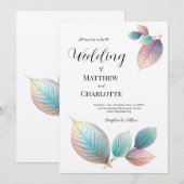 Eetherische schoonheid zachte toon grillige pastel (Voorkant / Achterkant)