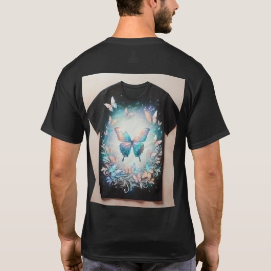 Eetherische vlinders droom T-shirt (Achterkant)