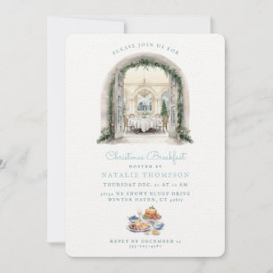 Eetkamertafel   Kerstontbijt Kaart