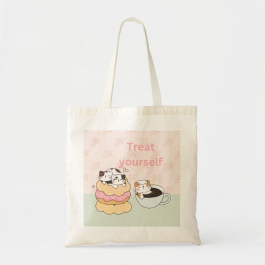 Eetkatten Tote Bag (Voorkant)