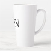 Eetkeuken Mannen Tekst Mokken Kopjes Latte Mok (Rechts)
