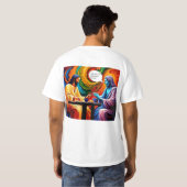 Eetstokjes Soep T-shirt (Achterkant volledig)