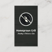 Eettafel Logo | Restaurant  Visitekaartje (Voorkant)