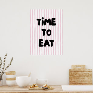 Eettijd Poster
