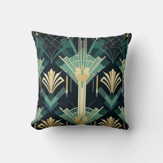 Eeuw 1 - Art Deco Patroon Blend Kussen