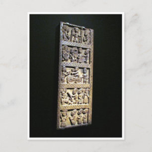 eeuwenoude steen briefkaart