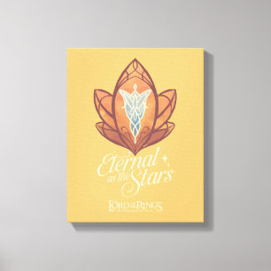 Eeuwig als de sterren Avondster Grafisch ontwerp Canvas Afdruk