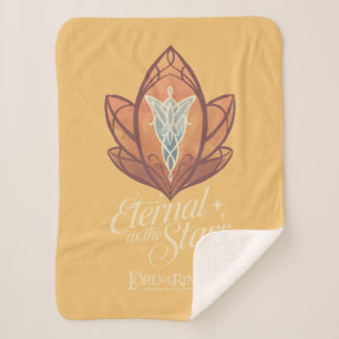 Eeuwig als de Sterren Avondster Grafisch ontwerp Sherpa Deken