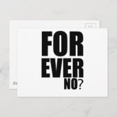 eeuwig briefkaart (Voorkant / Achterkant)