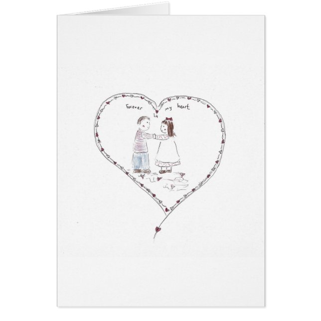 eeuwig in mijn hart (Voorkant)