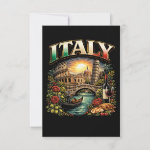 Eeuwig Italië Bedankkaart