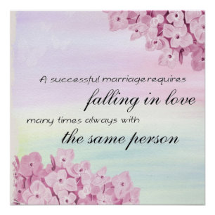 Eeuwige bloei: een tijdloos symbool van liefde perfect poster