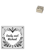 Eeuwige bloei 	rubberstempel (Gestempeld)