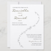 Eeuwige Bond Joodse bruiloft uitnodiging (Voorkant)