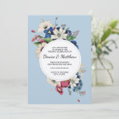 Eeuwige Collectie in Omphalodes Blauw Kaart (Staand voorkant)