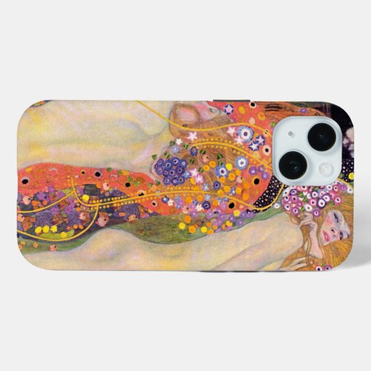 Eeuwige Elegantie: Gustav Klimt's Waterslangen II Case-Mate iPhone Case (Achterkant (horizontaal))