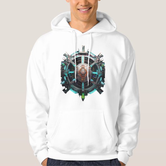 Eeuwige gotische bloei hoodie (Voorkant)
