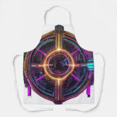 Eeuwige gotische bloei schort (Voorkant)