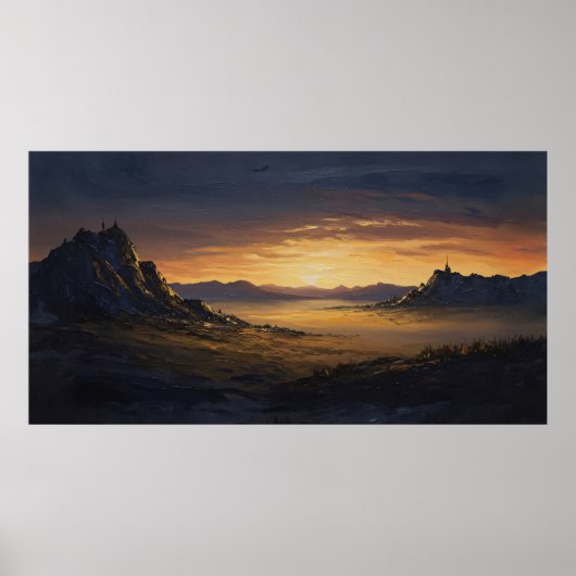 Eeuwige Horizons Poster (Voorkant)