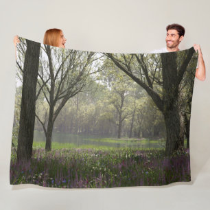 eeuwige lente fleece deken