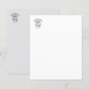 Eeuwige liefde - 1 Johannes 4:18 Schriftgedeelte K