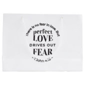 Eeuwige liefde - 1 Johannes 4:18 Schriftgedeelte K Groot Cadeauzakje (Achterkant)