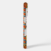 EEUWIGE LIEFDE MONOGRAM perkament Case-Mate iPhone Case (Achterkant / Rechts)