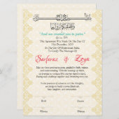 Eeuwige Liefde Nikah Certificaat (Voorkant / Achterkant)